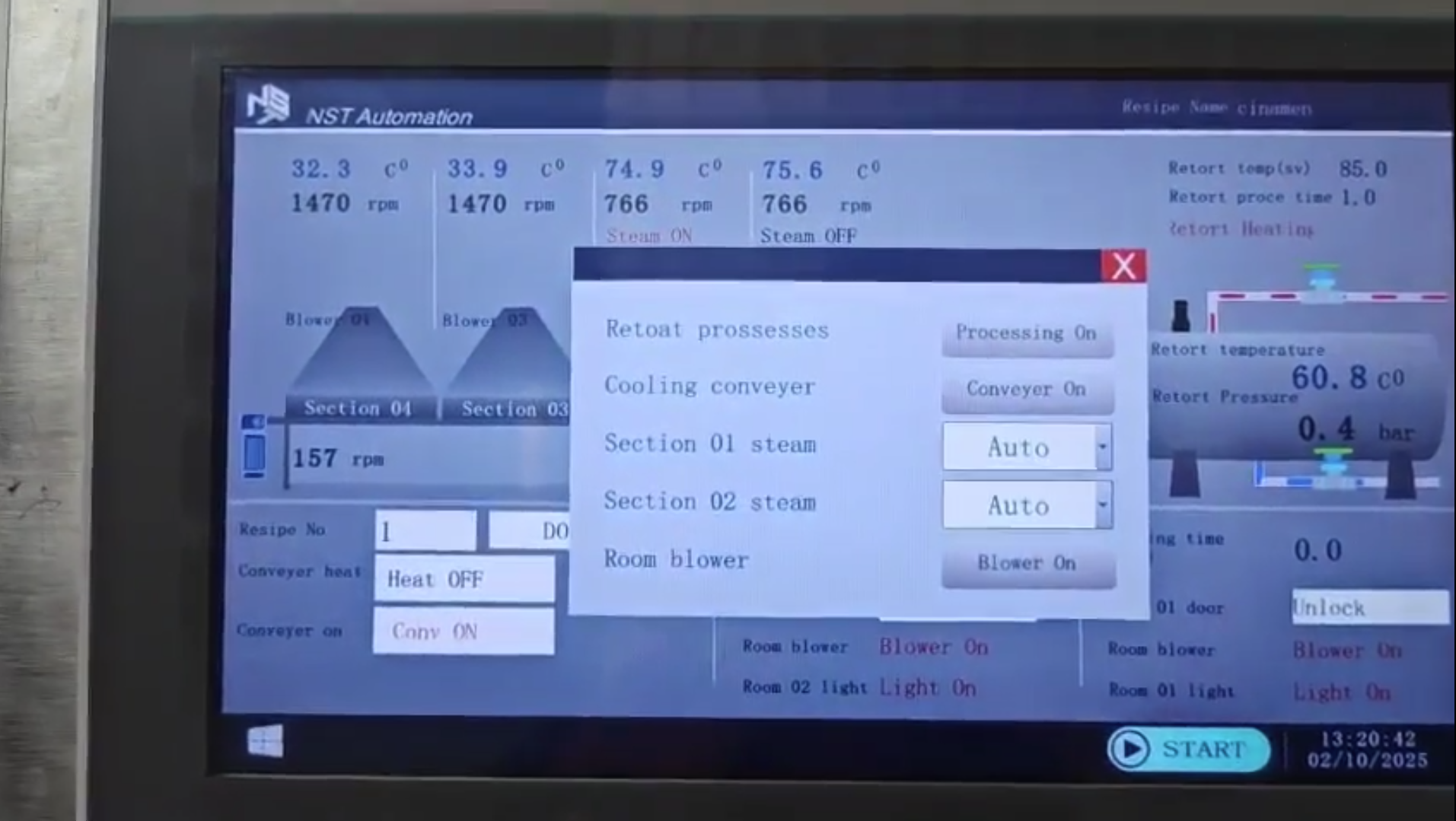 Material Handling Conveyor Detail 1