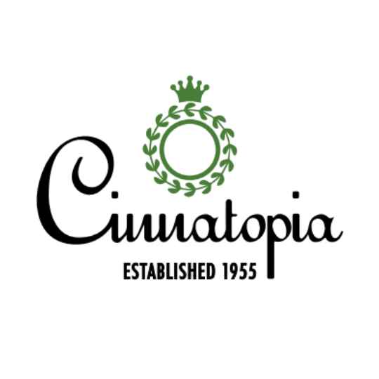 Cinnatopia Logo